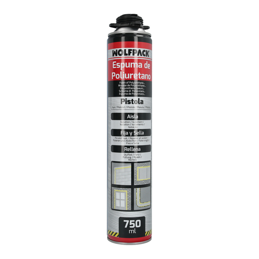 Espuma Poliuretano 750 Ml. Para Pistola Entry