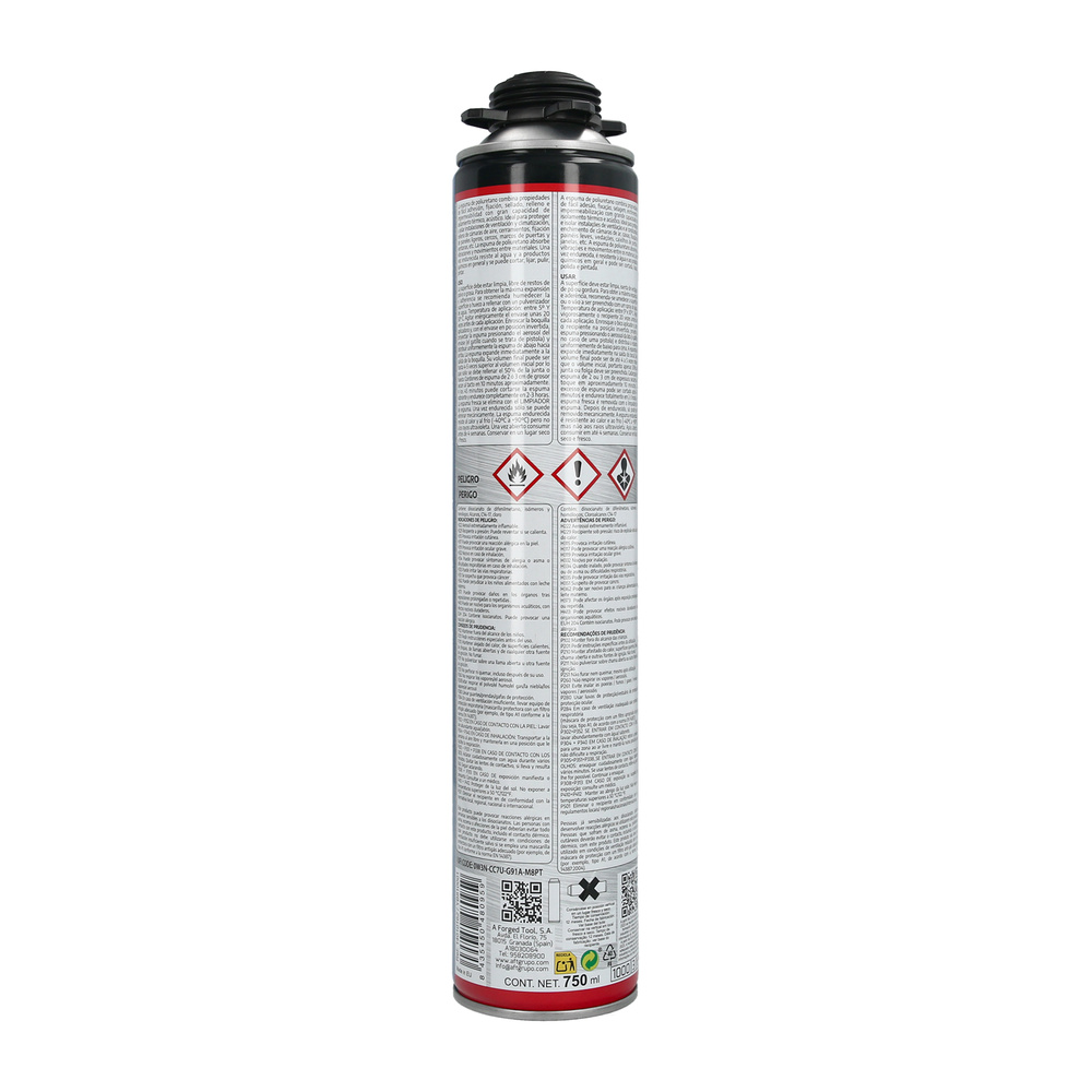 Espuma Poliuretano 750 Ml. Para Pistola Entry - Imagen 4