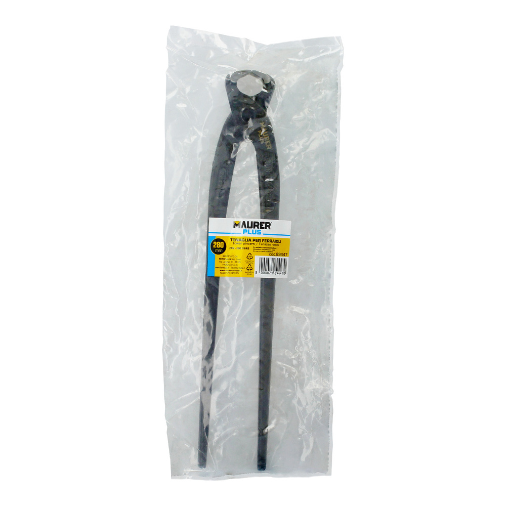 Tenazas Rusas Profesionales Plus DIN/ISO 9242 Cromo Vanadio Negra 11" - Imagen 5