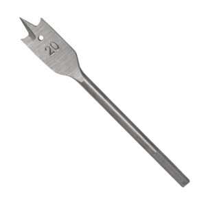 Broca Plana Madera 3 Puntas Wolfpack 20,00 mm.