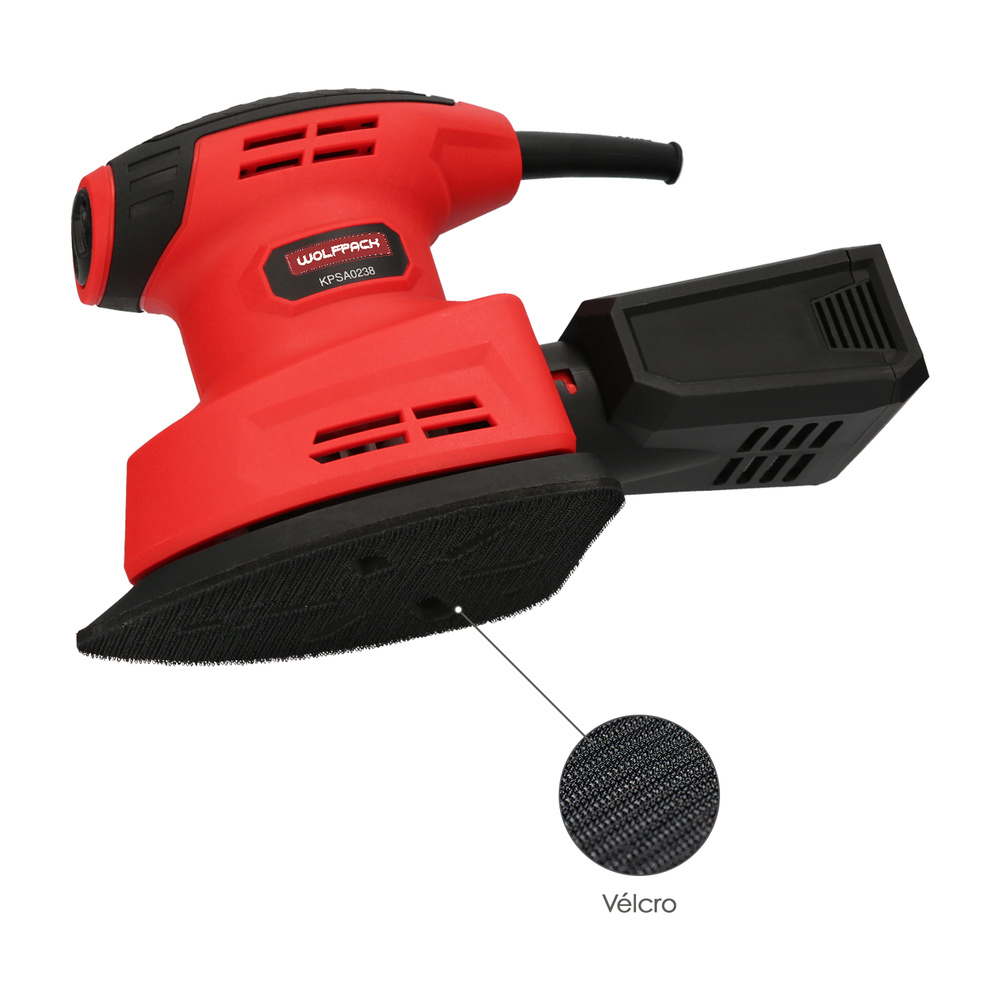 Lijadora Wolfpack Delta 220 Watt. Lijadora Mouse Multifunción. Decapado, Lijado, Eliminar Oxido, etc. - Imagen 4
