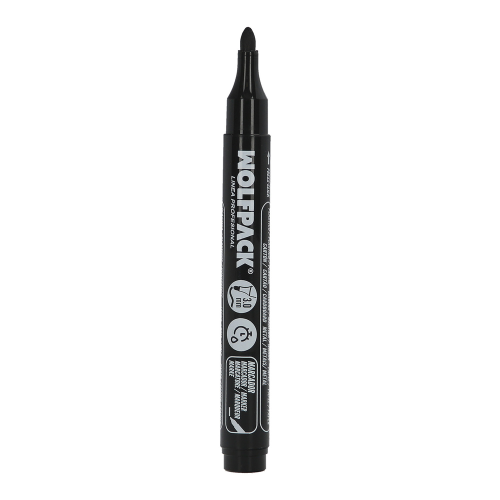 Rotulador Permanente Profesional Negro. - Imagen 5
