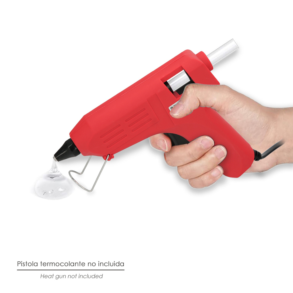 Barras De Pegamento Caliente Ø 7,2 mm. bolsa De 500 Gramos. Barras Silicona, Pegamento Pistola Termofusible, Silicona Pistola - Imagen 3