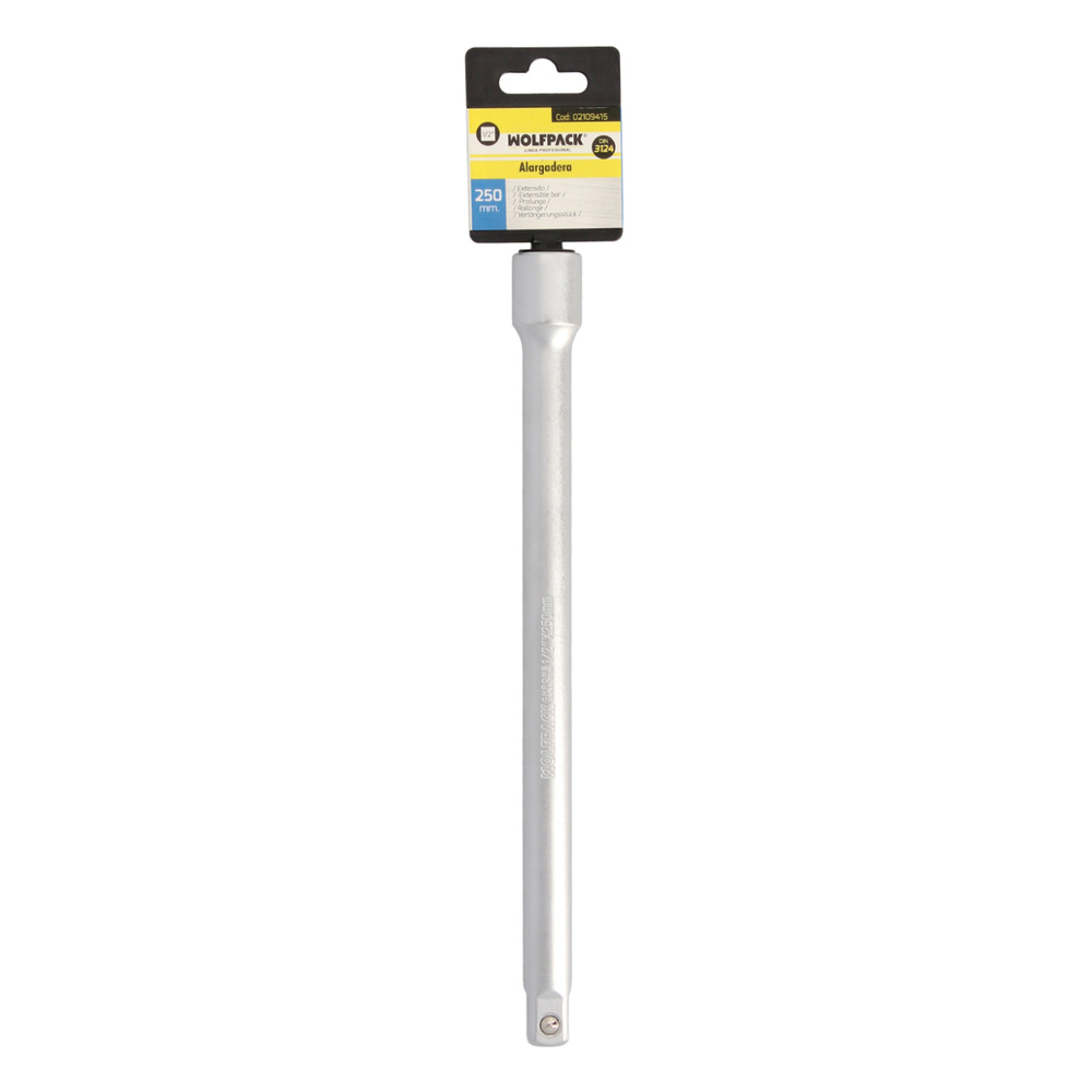 Alargadera Llave De Vaso Cuadradillo 1/2" Longitud 250 mm. Acero Cromo Vanadio - Imagen 3