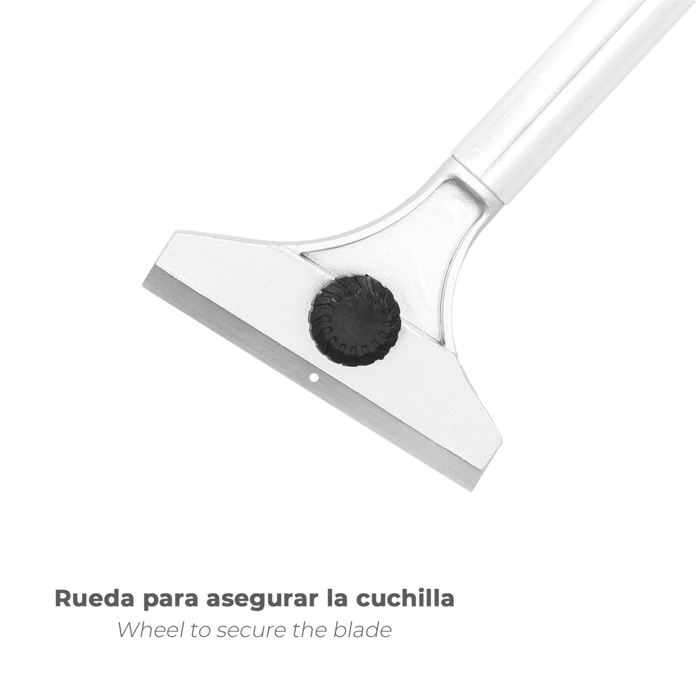 Rascador Mango Metalico Hoja De 10 Cm10 Cm - Imagen 4