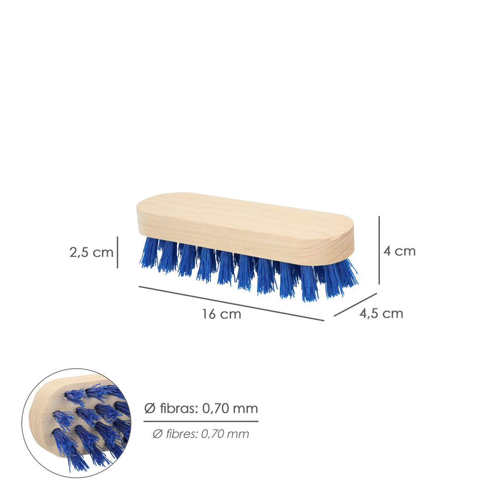 Cepillo Raices De Mano Fibra de PVC 4x9 - Imagen 2