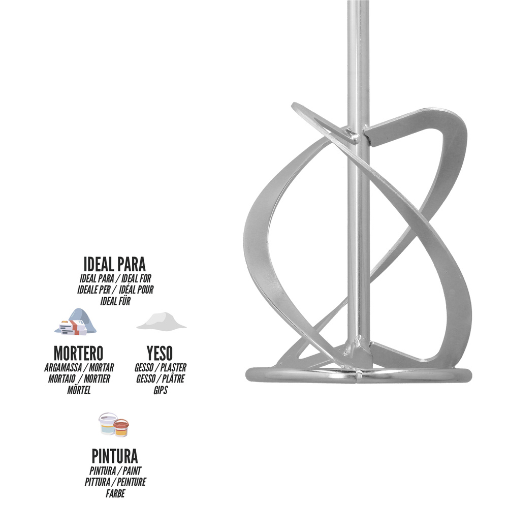 Mezclador Cola Recambio M14 140x600 mm. - Imagen 3