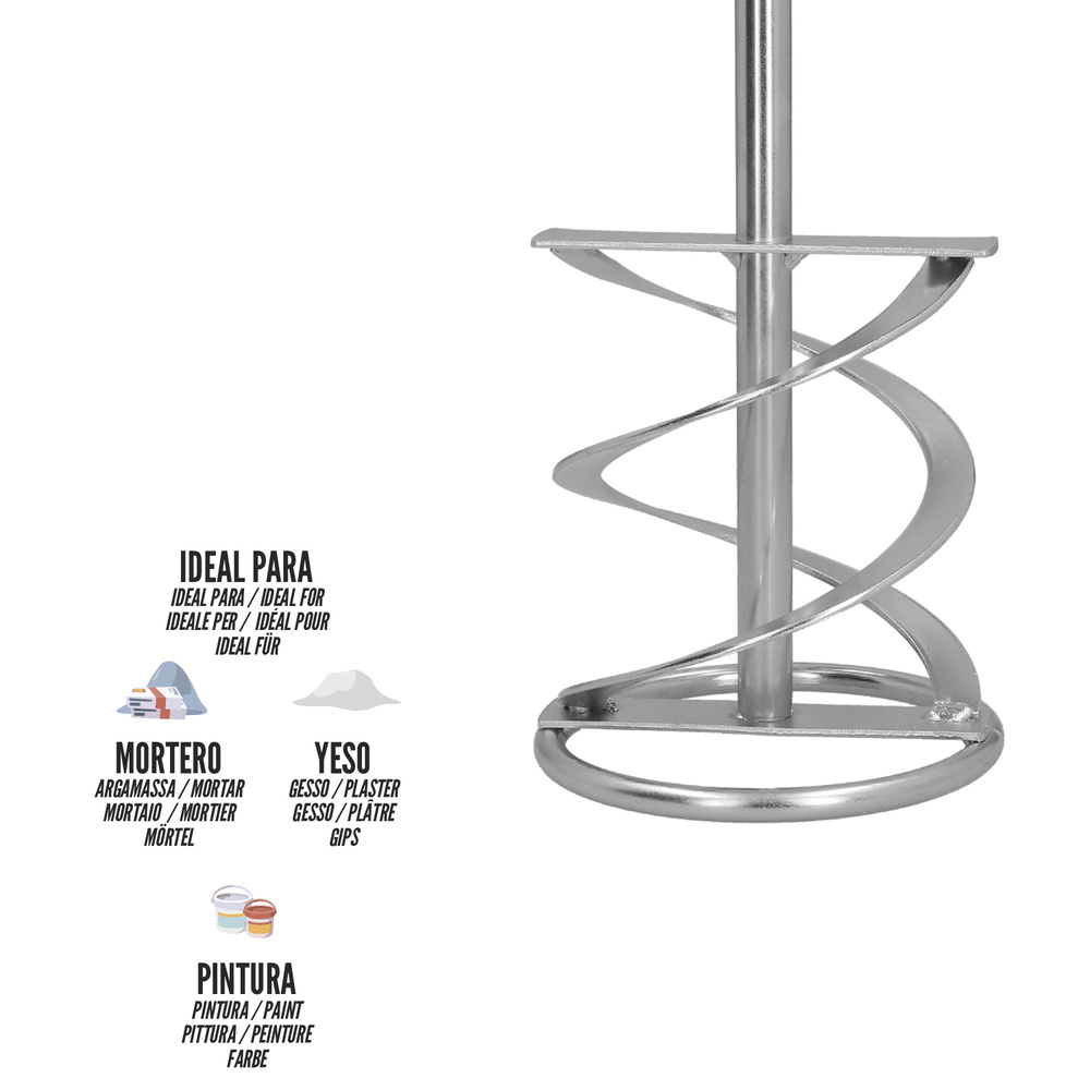 Mezclador Cola Recambio M14 120x600 mm. - Imagen 3