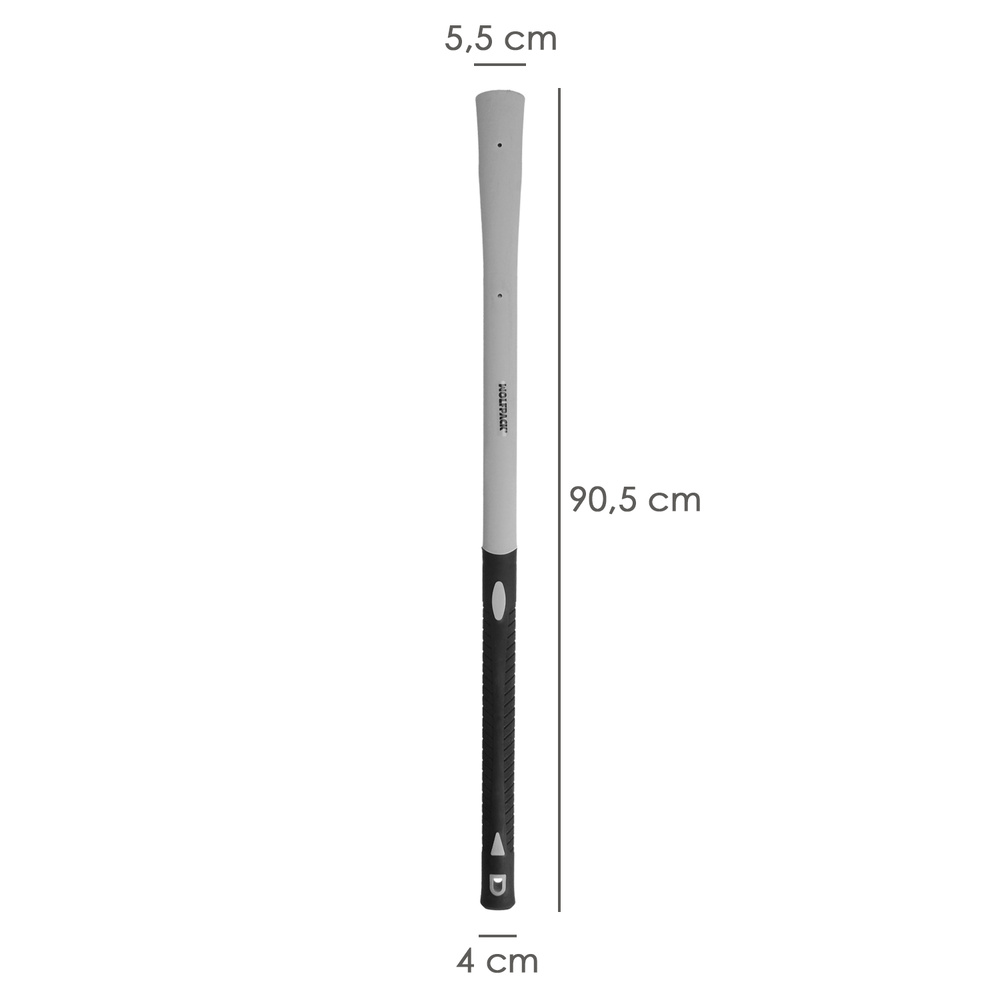 Mango Fibra Vidrio Wolfpack Picachon 1,5 Kg 53x40 mm. Oval Conico - Imagen 2