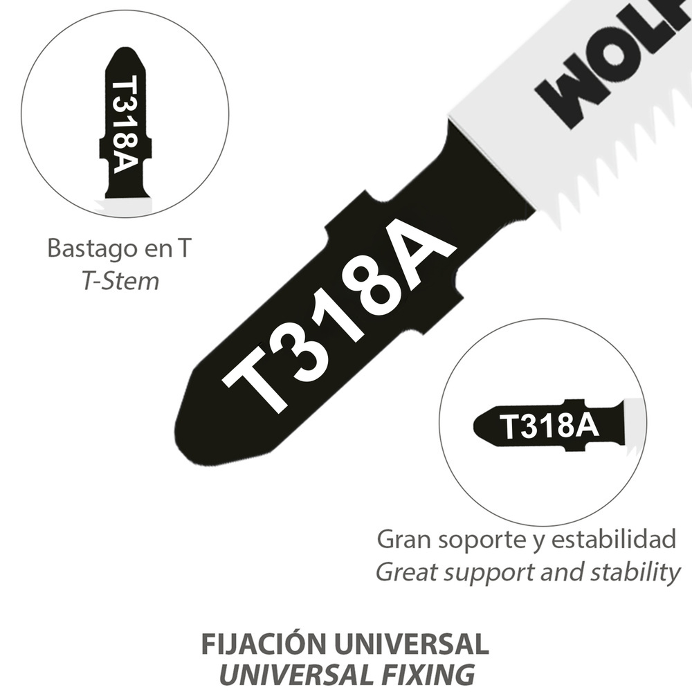 Hoja Larga Sierra Calar Metal Fino 5 Piezas HSS 21 TPI - Imagen 4