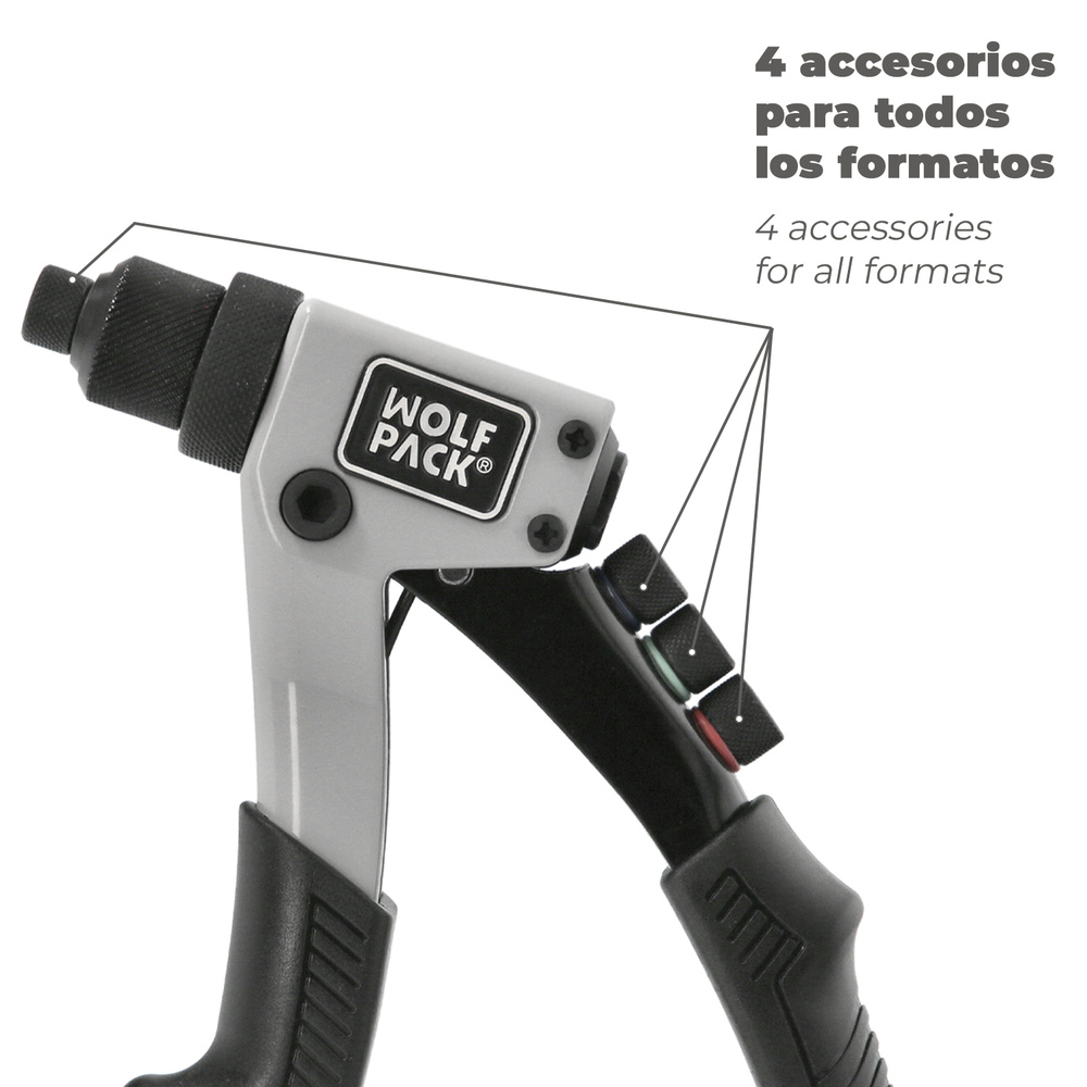 Remachadora Forjada Plus 1 Mano - Imagen 3