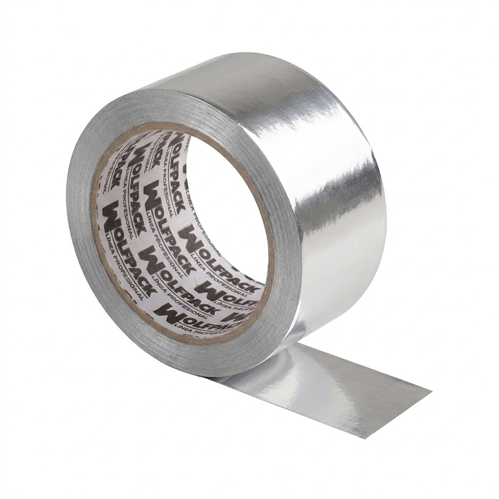 Cinta Adhesiva Aluminio 48 mm. x 10 m. 66 micras