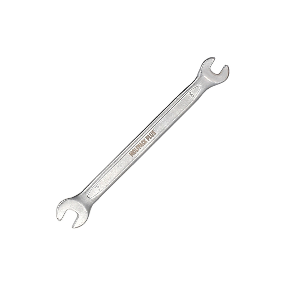 Llave Fija Plus Acero Cromo Vanadio 6x7 DIN 3110. Llaves Fijas Dobles