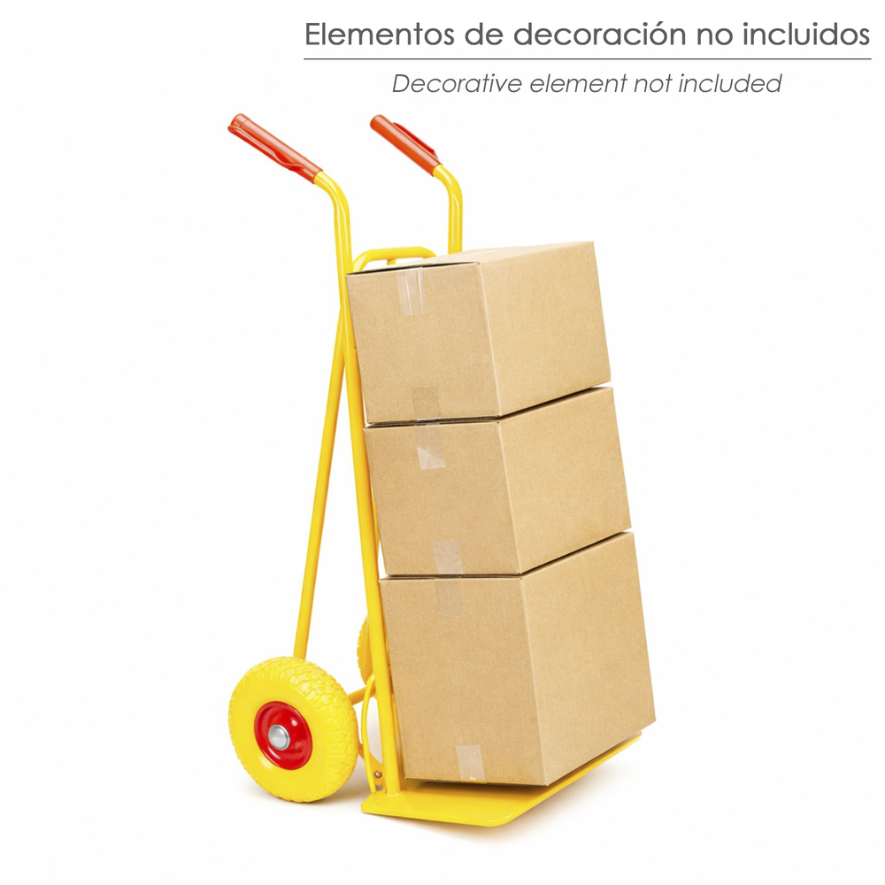 Carretilla Almacen / Sacos Ruedas Macizas Llantas De Plástico - Imagen 5