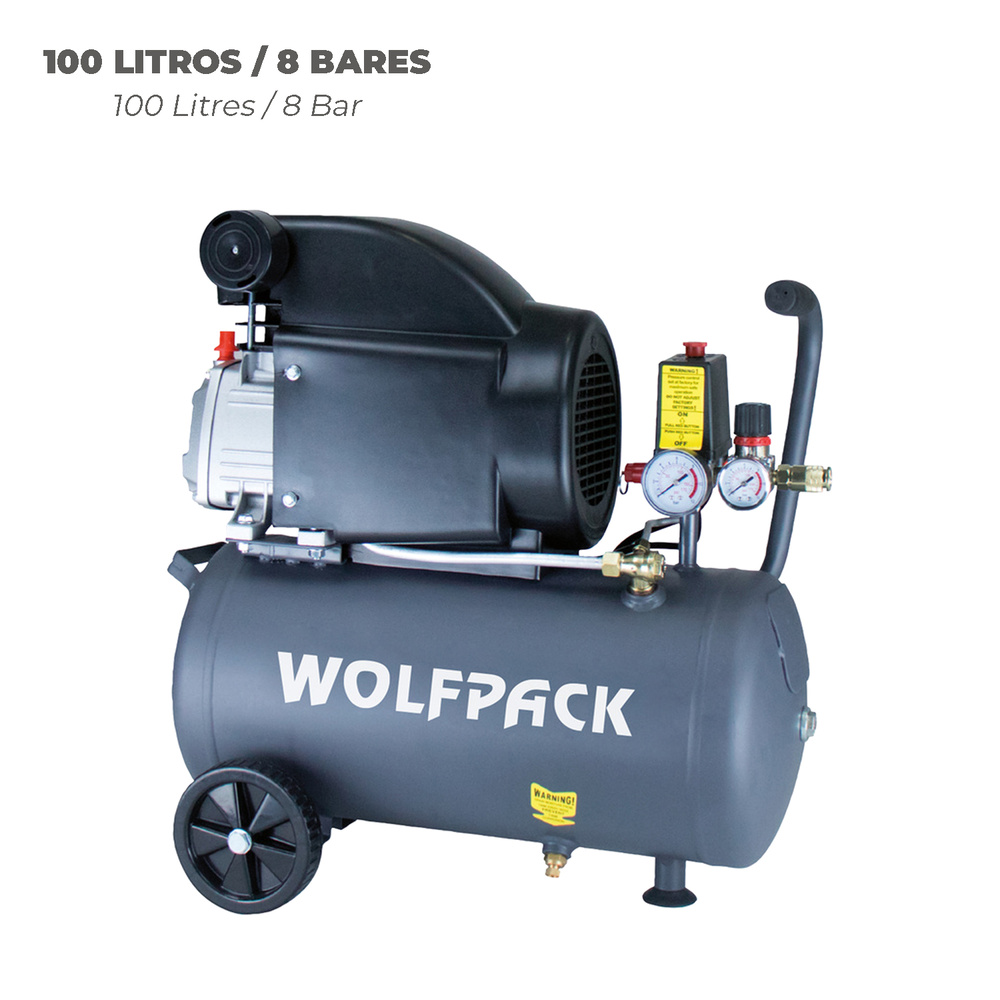 Compresor Aire 24 Litros / 8 Bares / 1,5 Kw - 2,0 HP - Imagen 5