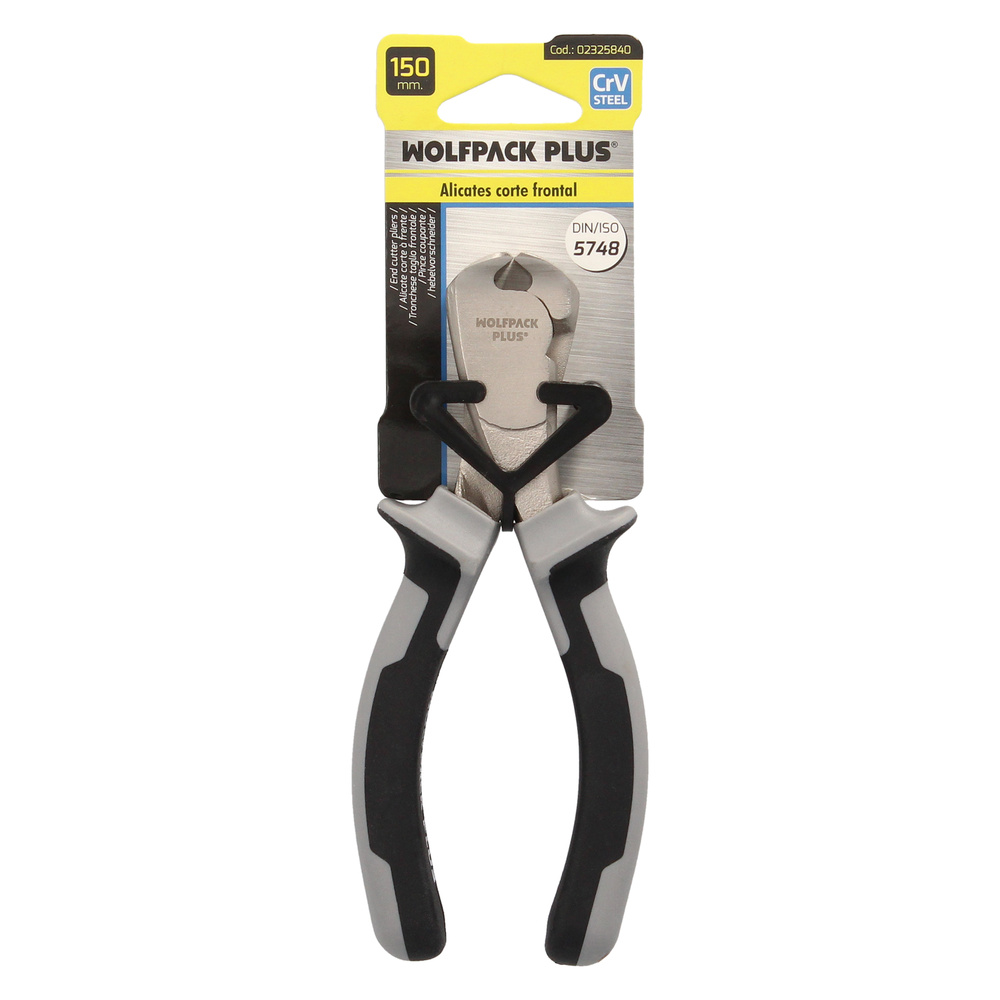 Alicates Corte Frontal 150 mm. Acero Cromo Vanadio DIN-ISO 5748 Pelacables, Corta Cables, Pelador Cables - Imagen 4