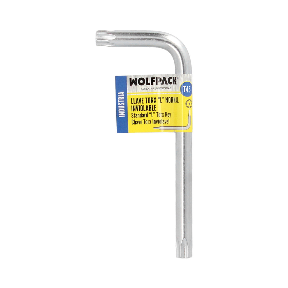 Llave Torx Inviolable Standar Acero Cromo Vanadio Profesional T45 mm. Llave Estrella, Llave Allen Estrella - Imagen 5