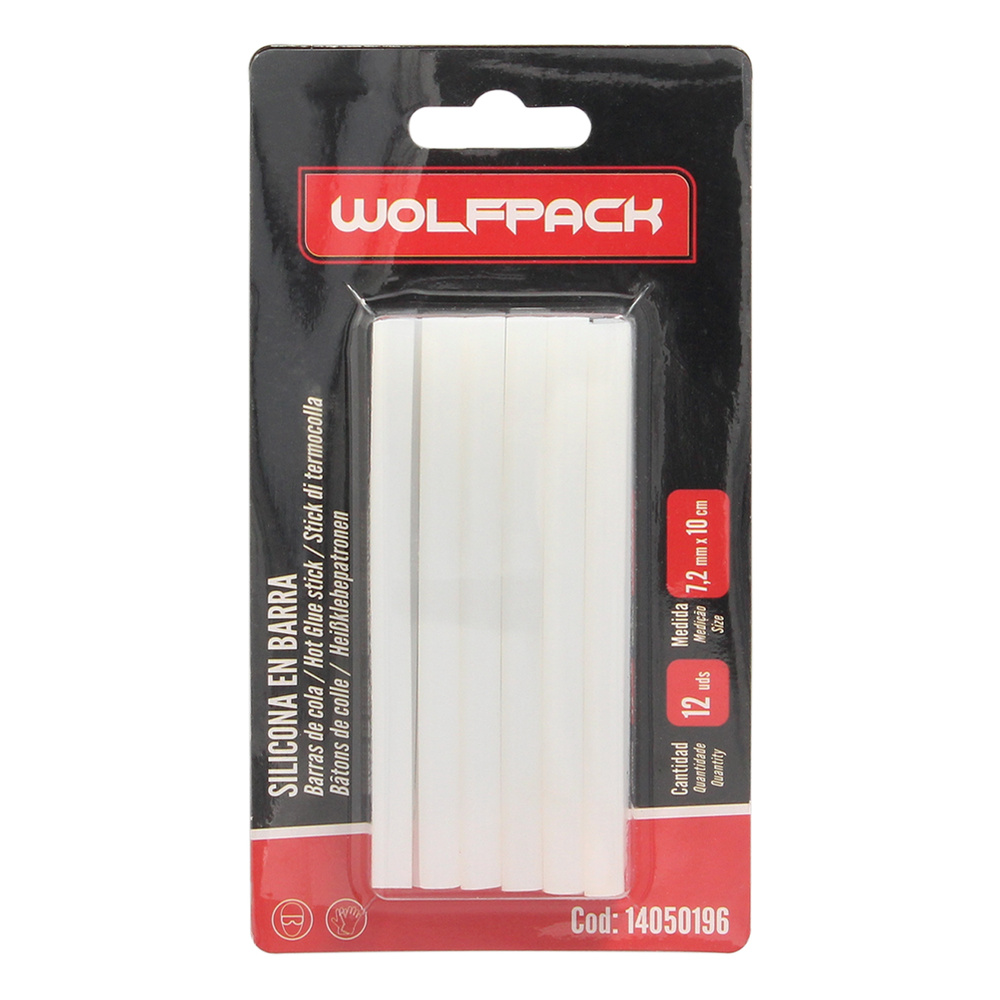 Barras De Pegamento Caliente Ø 7,2 mm. Blister 12 Unidades. Barras Silicona, Pegamento Pistola Termofusible, Silicona Pistola - Imagen 5