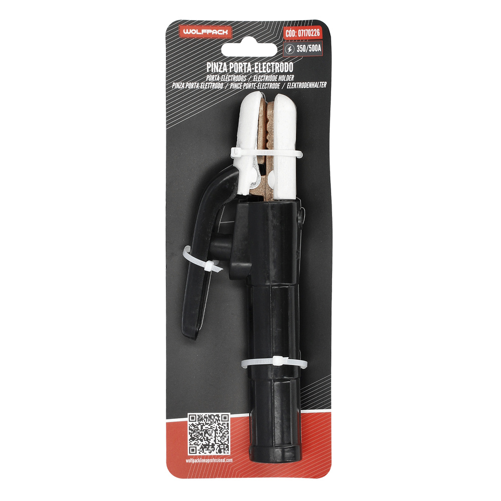 Pinza Porta-electrodo Wolfpack 350/500 Amperios - Imagen 5