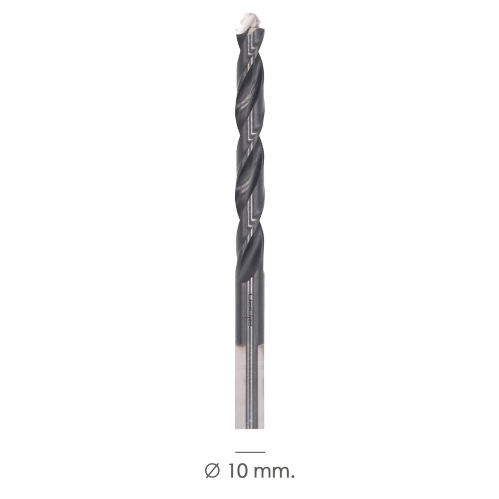Broca Alpen Hss Metal Head Ø 10,00 mm. Tecnologia PEC 3 Filos Corte, Antideslizante, Vastago 3 Caras, Mas Rapida, Menor Esfuerzo - Imagen 2