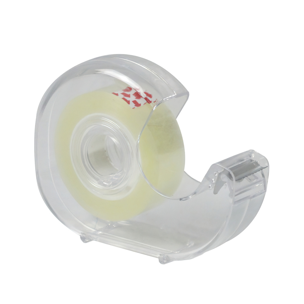 Cinta Celo Adhesivo Transparente 18 mm. x 33 Mts. Con Dispensador. - Imagen 2