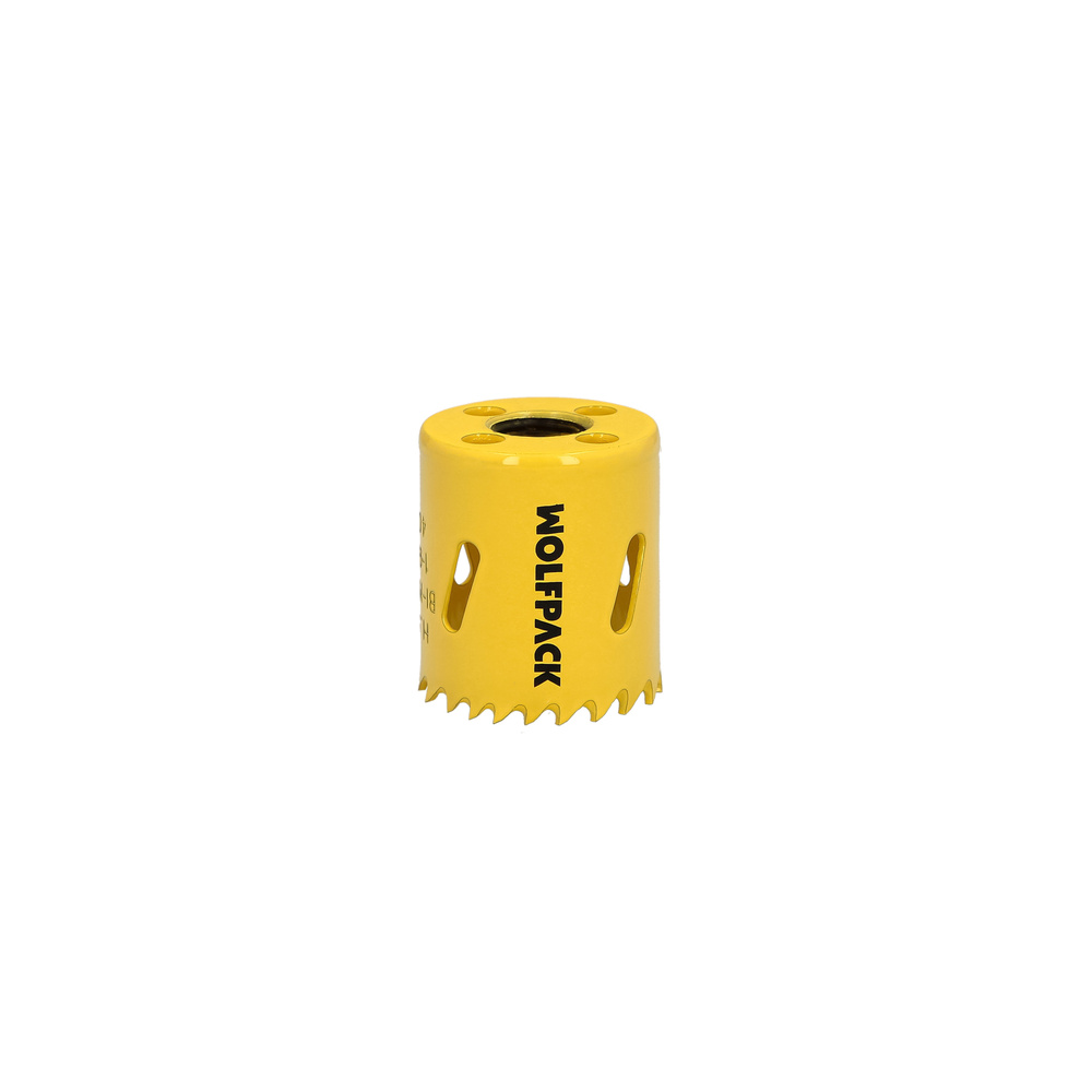 Corona Sierra Bimetal Ø 41 mm. Templado Termico, Base Reforzada. Corona Madera, Broca Agujeros Madera, Acero, Hierro, Plasticos - Imagen 3