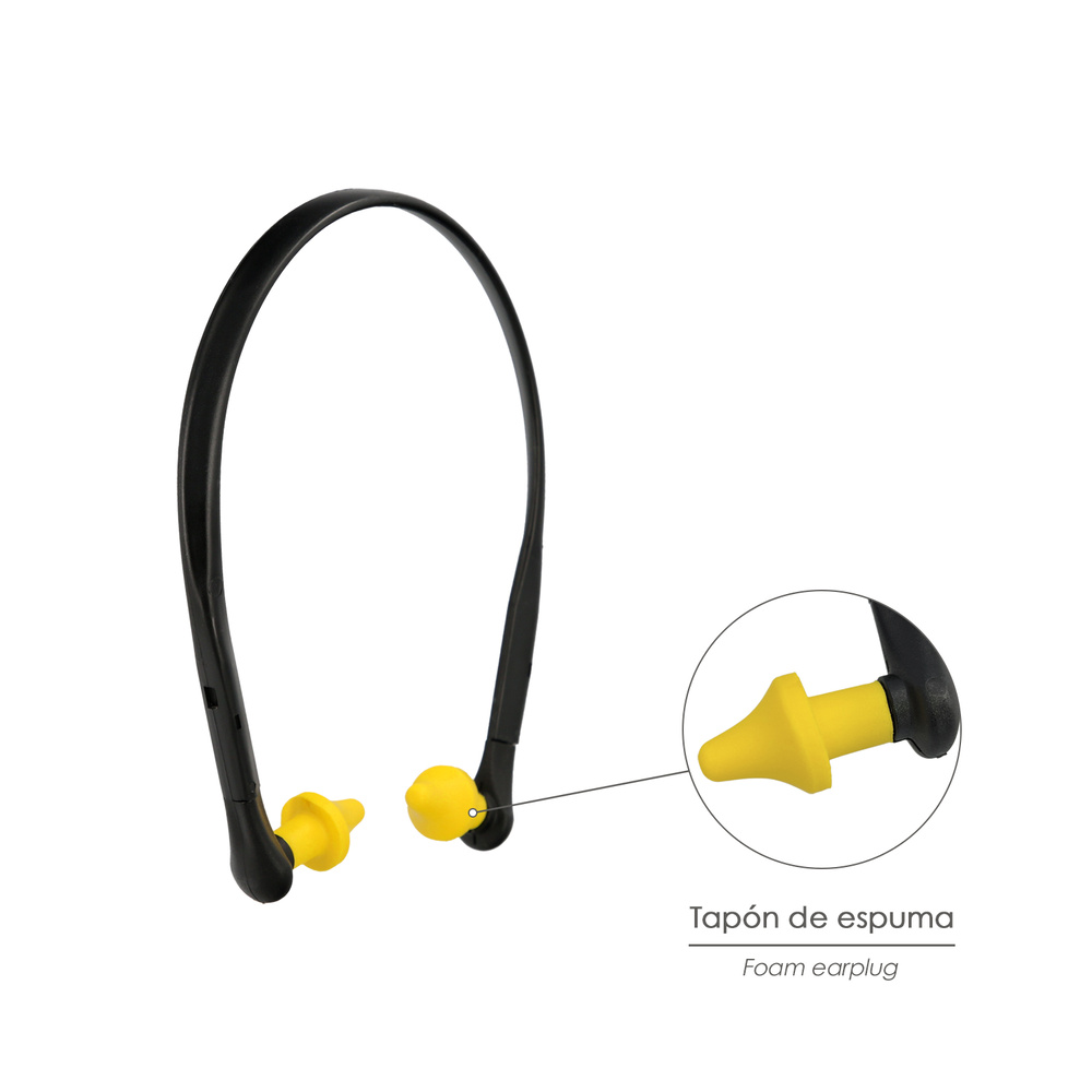 Tapones Oidos Con Banda SNR 26 DB.Protector Auditivo, Protector Ruido, Tapones Trabajar, Tapones Ruido Trabajo, Protección Oido, - Imagen 3