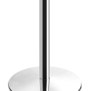 Base de mesa BENAMARA, acero inoxidable, base de acero de 8 mm. 45 cms de diámetro, altura 72 cms