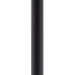 Base de mesa CARIBE, alta, negra, base de 56 x 56 cms, altura 110 cms