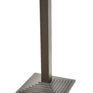 Base de mesa ELBA, negra, base de 44x44 cms, altura 72 cms