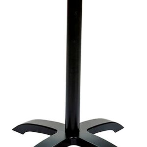 Base de mesa MILAN NE72, 4 brazos, aluminio, negra