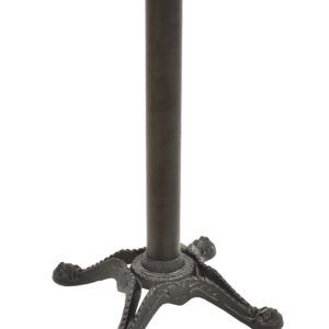 Base de mesa RÓDANO, fundición, negra, base de 58 x 58 cms, altura 75 cms