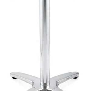 Base de mesa ROMA NEW, 4 brazos, inoxidable y aluminio