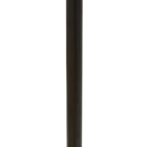 Base de mesa SOHO, alta, negra, base de 40 x 40 cms, altura 110 cms