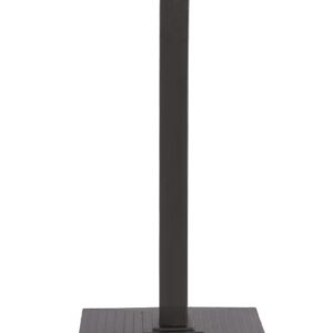 Base de mesa TIBER, alta, negra, base de 55 x 44 cms, altura 110 cms