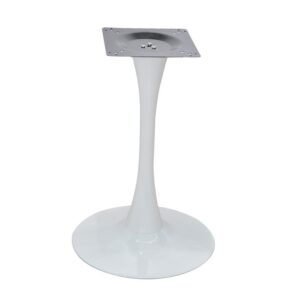 Base de mesa TULIP (SU), blanca, base de 50 cms de diámetro, altura 70 cms
