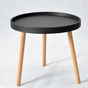 Mesa ANNIA ( M ), baja, madera, polipropileno negro
