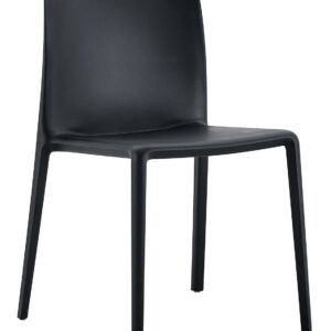 Silla CAPRICE, apilable, tratamiento anti UV, polipropileno antracita