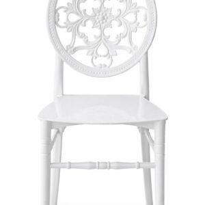 Silla JOSEFINA, apilable, polipropileno blanco