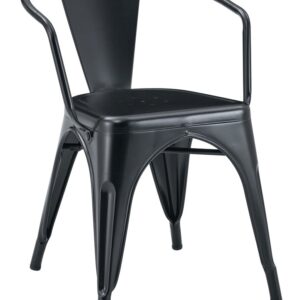 Sillón TOL EK LIMITED, acero, negro