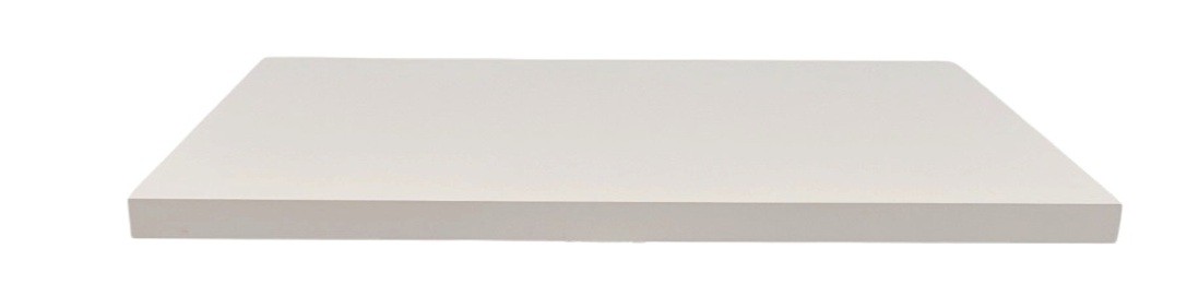 Tablero de melamina 30 mm, BLANCO ELE, 110 x 68 cms