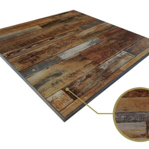 Tablero de mesa HD7347, vintage, 60 x 60 cms