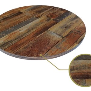 Tablero de mesa HD7347, vintage, 70 cms de diámetro