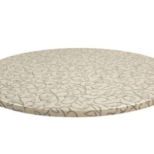 Tablero de mesa Topalit, FILO 132, 70 cms de diámetro*.