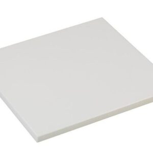 Tablero de mesa Werzalit Alemania, BLANCO 01, 80 x 80 cms*