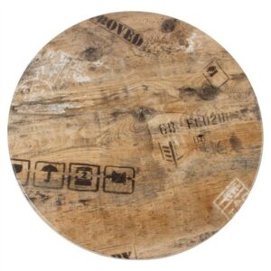 Tablero de mesa Werzalit-Sm, EX WORKS 122, 70 cms de diámetro*.