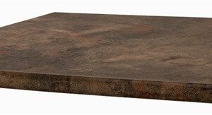 Tablero de mesa Werzalit SM, MARRÓN OXIDO 223, 60 x 60 cms*