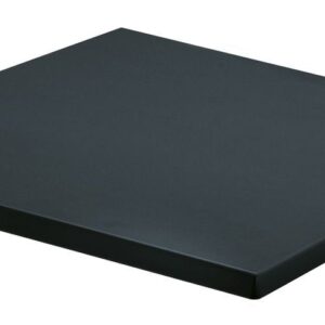 Tablero de mesa Werzalit SM, NEGRO 55, 80 x 80 cms*