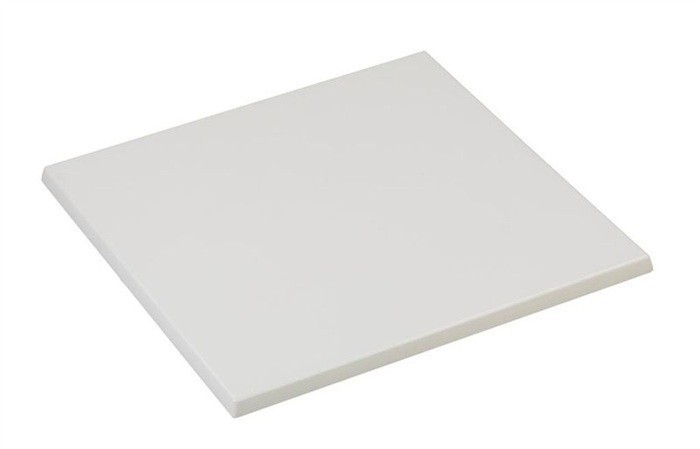 Tablero de mesa Werzalit WER-UNIART, Blanco 3101, 80x80 cms
