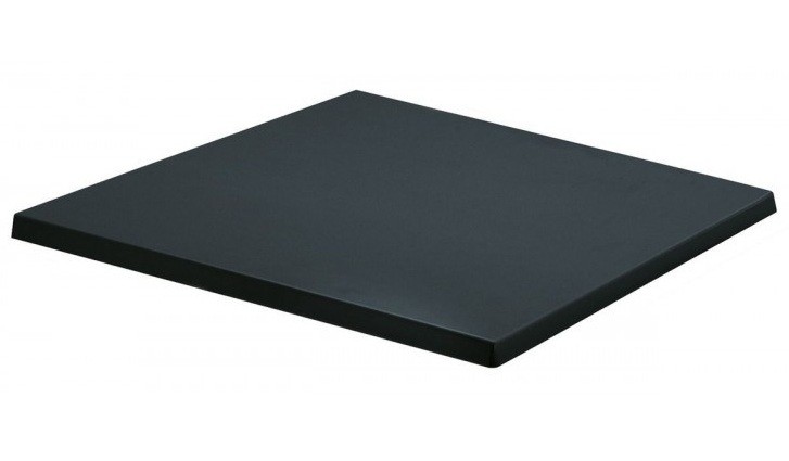 Tablero de mesa Werzalit WER-UNIART, Negro 3190, 70x70 cms